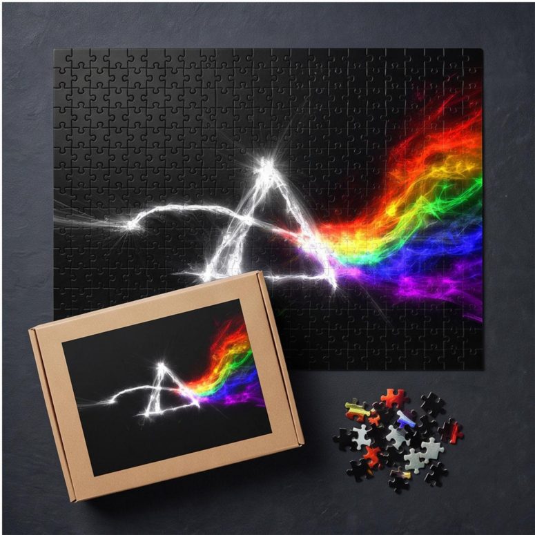 Pink Floyd Puzzle - The Dark Side Of The Moon Electric Smoke Pink Floyd Puzzle - The Dark Side Of The Moon Electric Smoke