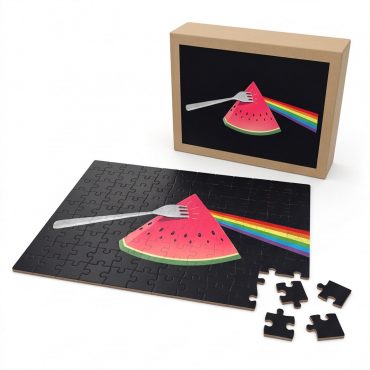 Pink Floyd Puzzle - The Fork Side of the Watermelon