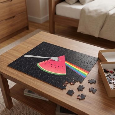 Pink Floyd Puzzle - The Fork Side of the Watermelon