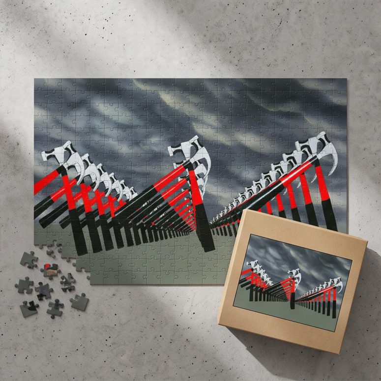 Pink Floyd Puzzle - The Marching Hammers The Wall