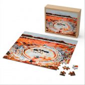 Pink Floyd Puzzle - This is where the magic happens Pink Floyd in Pompeii Painting