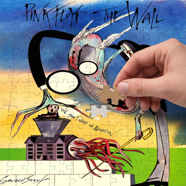 Pink Floyd Puzzle - We dont need no education The Wall Pink Floyd Puzzle - We dont need no education The Wall