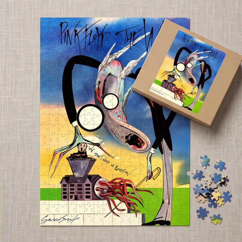 Pink Floyd Puzzle - We dont need no education The Wall Pink Floyd Puzzle - We dont need no education The Wall