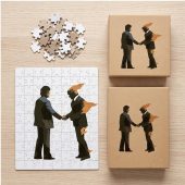 Pink Floyd Puzzle - Wish You Were Here Burning Man Pink Floyd Puzzle - Wish You Were Here Burning Man