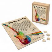 Pink Floyd Puzzle - Wish You Were Here Pink Floyd Sign Guitar