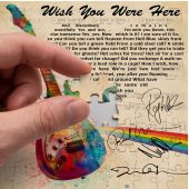Pink Floyd Puzzle - Wish You Were Here Pink Floyd Sign Guitar