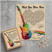 Pink Floyd Puzzle - Wish You Were Here Pink Floyd Sign Guitar