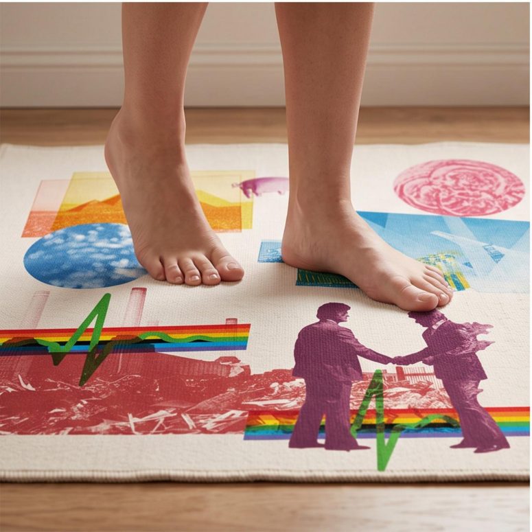 Pink Floyd Rug - 8 Tracks Album 2026 Pink Floyd Rug - 8 Tracks Album 2026