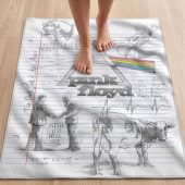 Pink Floyd Rug - Album Collage Sketch Pink Floyd Rug - Album Collage Sketch