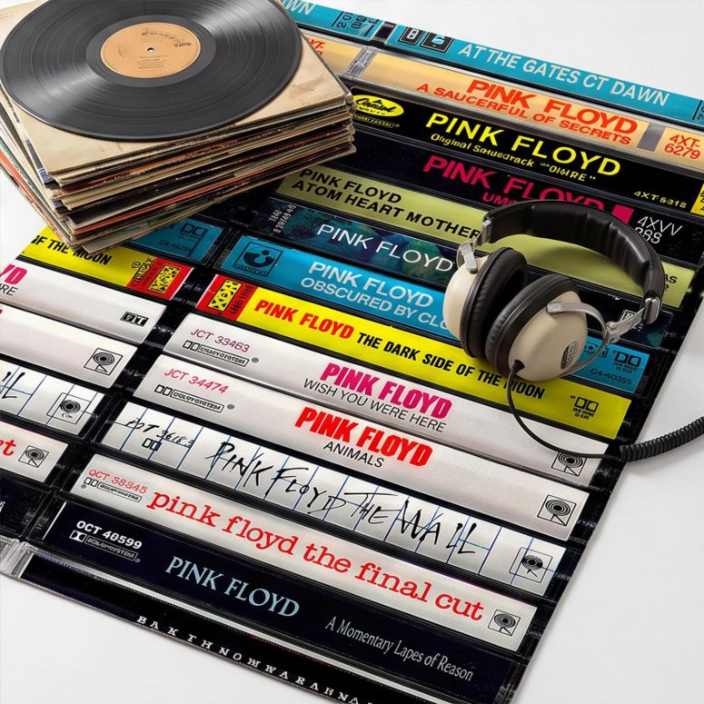 Pink Floyd Rug - Albums Cassette Retro Collection