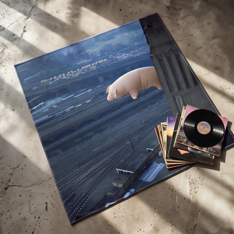 Pink Floyd Rug - Animals 2018 Remix Algie Pig Pink Floyd Rug - Animals 2018 Remix Algie Pig