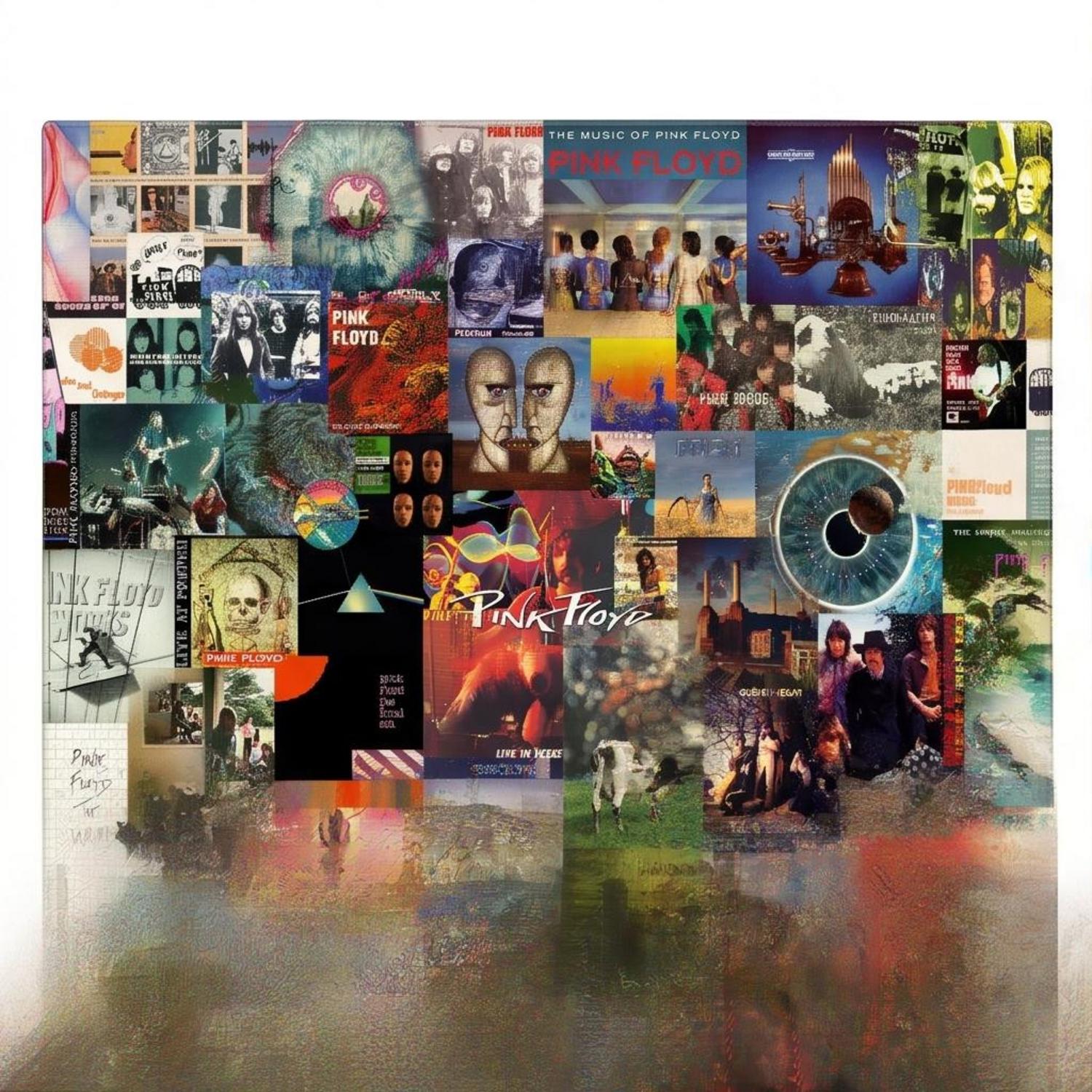 Pink Floyd Rug - Collage Albums Pink Floyd Rug - Collage Albums