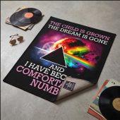 Pink Floyd Rug - Comfortably Numb The Child Is Grown The Dream Is Gone
