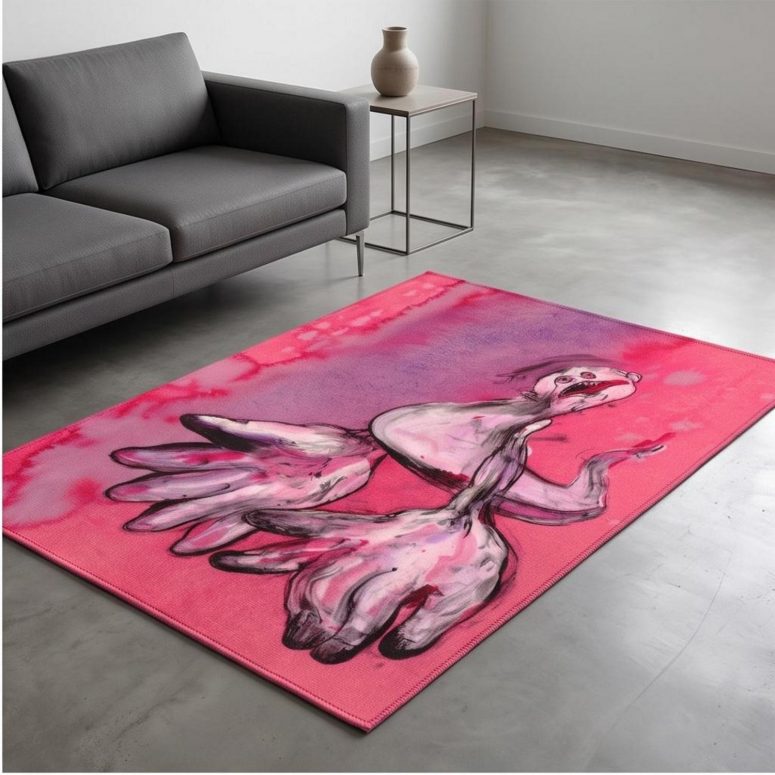 Pink Floyd Rug - Comfortably Numb The Wall Pink Floyd Rug - Comfortably Numb The Wall