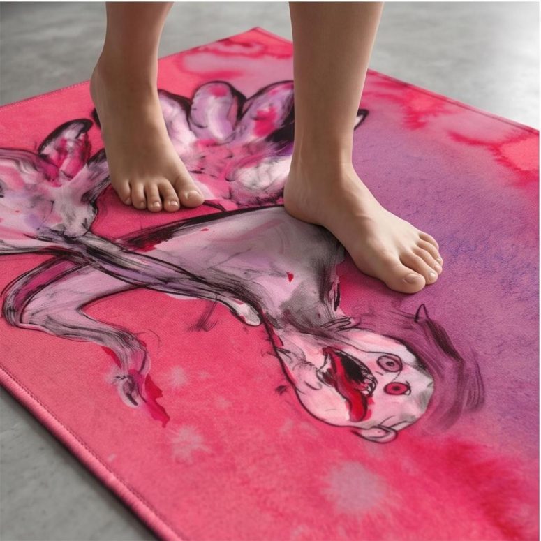 Pink Floyd Rug - Comfortably Numb The Wall Pink Floyd Rug - Comfortably Numb The Wall