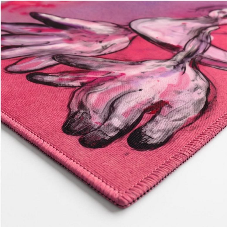 Pink Floyd Rug - Comfortably Numb The Wall Pink Floyd Rug - Comfortably Numb The Wall