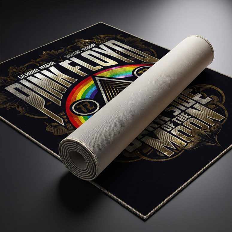 Pink Floyd Rug - Dark Side Of The Moon 1972 1973 Pink Floyd Rug - Dark Side Of The Moon 1972 1973