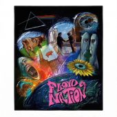 Pink Floyd Rug - DSOTM WYWH Animals Album Collage oil painting