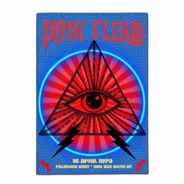 Pink Floyd Rug - Fillmore East Event