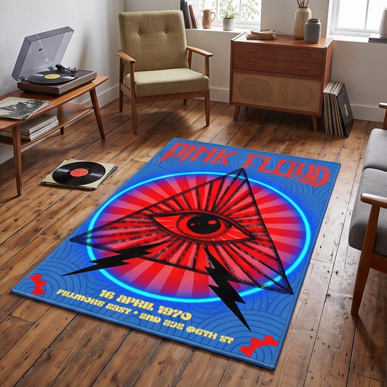 Pink Floyd Rug - Fillmore East Event Pink Floyd Rug - Fillmore East Event