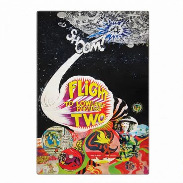 Pink Floyd Rug - Flight To Lowlands Paradise Two Pink Floyd 1968 Pink Floyd Rug - Flight To Lowlands Paradise Two Pink Floyd 1968