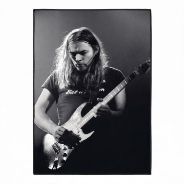 Pink Floyd Rug - Gilmour at Earls Court with the Black Strat 1973