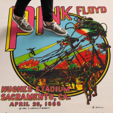 Pink Floyd Rug - Hughes Stadium Sacramento Concert