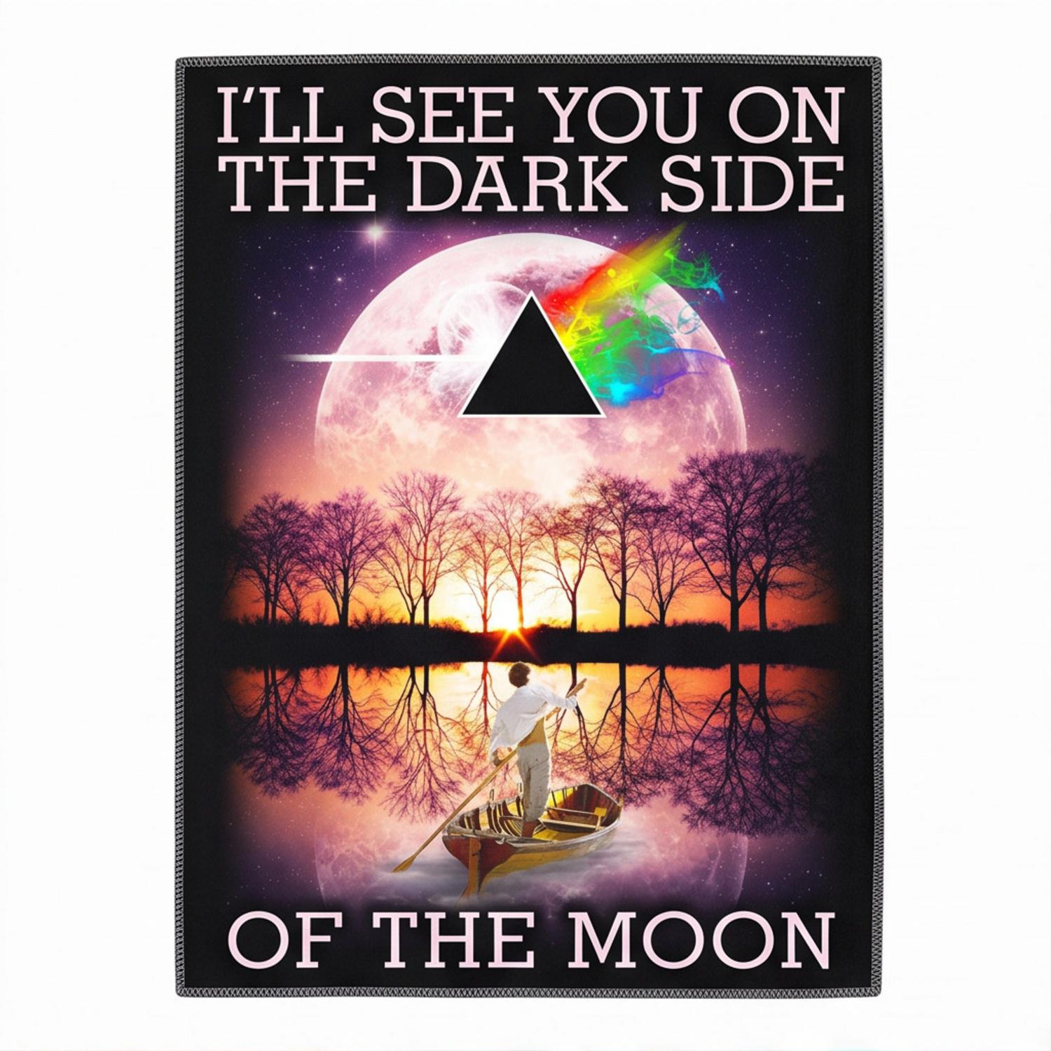 Pink Floyd Rug - I’ll See You On The Dark Side Of The Moon Pink Floyd Rug - I’ll See You On The Dark Side Of The Moon
