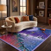 Pink Floyd Rug - In The Flesh Tour 1977 Anaheim Stadium LA CA Pink Floyd Rug - In The Flesh Tour 1977 Anaheim Stadium LA CA