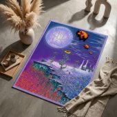 Pink Floyd Rug - In The Flesh Tour 1977 Anaheim Stadium LA CA Pink Floyd Rug - In The Flesh Tour 1977 Anaheim Stadium LA CA