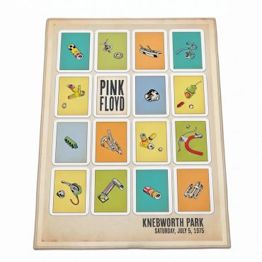 Pink Floyd Rug - Knebworth Park Bicycle Parts 1975 Pink Floyd Rug - Knebworth Park Bicycle Parts 1975