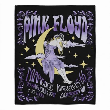 Pink Floyd Rug - Moon Girl Marquee March 15 66 London