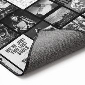 Pink Floyd Rug - Pink Floyd Artwork Poster Collage Black White Pink Floyd Rug - Pink Floyd Artwork Poster Collage Black White
