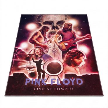 Pink Floyd Rug - Pink Floyd Live At PomPeii Illustration Pink Floyd Rug - Pink Floyd Live At PomPeii Illustration