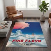 Pink Floyd Rug - Pink Floyd Oakland Coliseum Poster