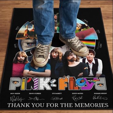 Pink Floyd Rug - Pink Floyd Shirt Time Line Album Collage Signature