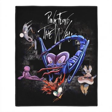 Pink Floyd Rug - Pink Floyd The Wall Scorpion Mother Vintage