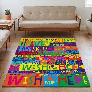 Pink Floyd Rug - Pink Floyd Wish You Were Here Limited Edition Art Print Signed LyricArt