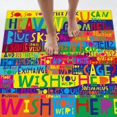 Pink Floyd Rug - Pink Floyd Wish You Were Here Limited Edition Art Print Signed LyricArt