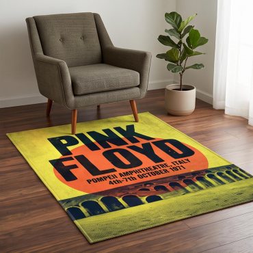 Pink Floyd Rug - Pompeii Amphitheatre Italy 1971