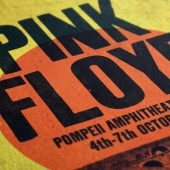 Pink Floyd Rug - Pompeii Amphitheatre Italy 1971