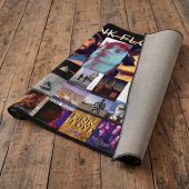 Pink Floyd Rug - Retro DSOTM Members Pink Floyd Rug - Retro DSOTM Members