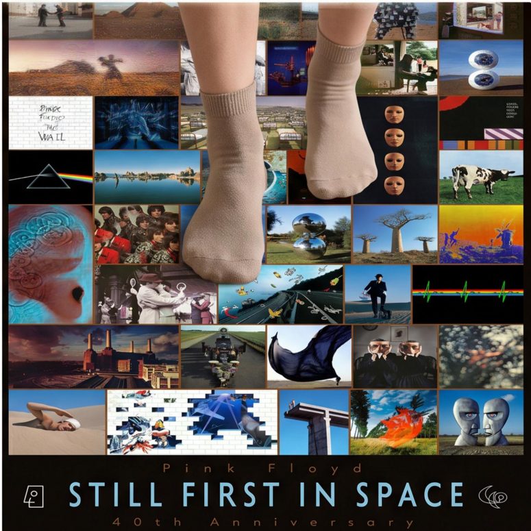 Pink Floyd Rug - Still First In Space 40th Anniversary Pink Floyd Rug - Still First In Space 40th Anniversary
