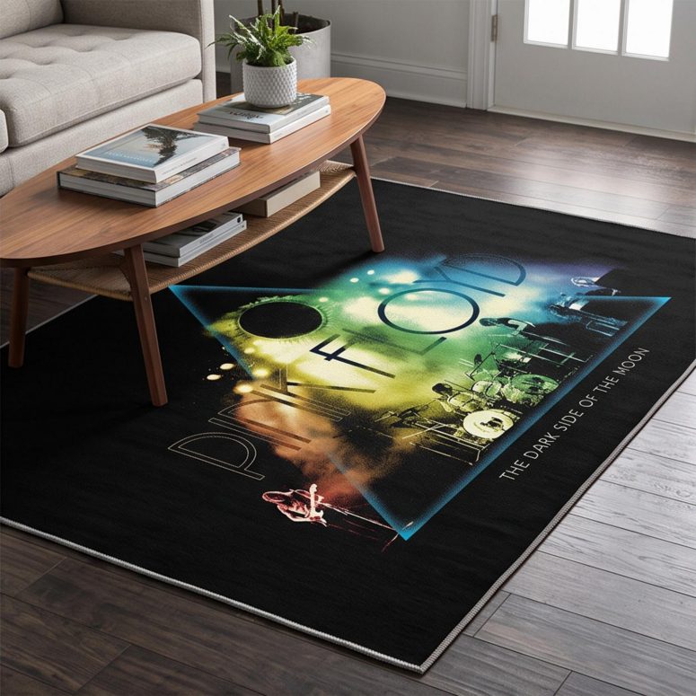 Pink Floyd Rug - TDSOTM 50 Live Colors Pink Floyd Rug - TDSOTM 50 Live Colors