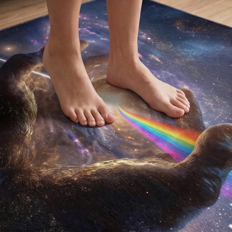 Pink Floyd Rug - The Center Of The Universe DSOTM