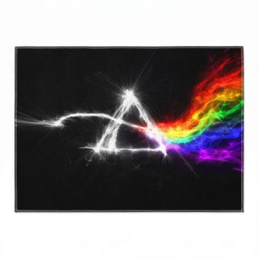 Pink Floyd Rug - The Dark Side Of The Moon Electric Smoke
