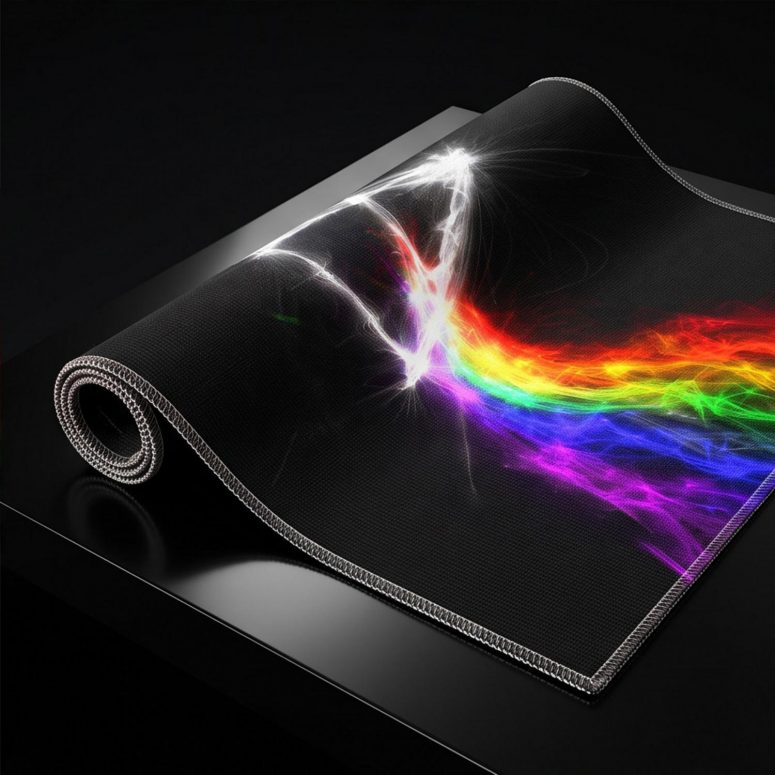 Pink Floyd Rug - The Dark Side Of The Moon Electric Smoke Pink Floyd Rug - The Dark Side Of The Moon Electric Smoke