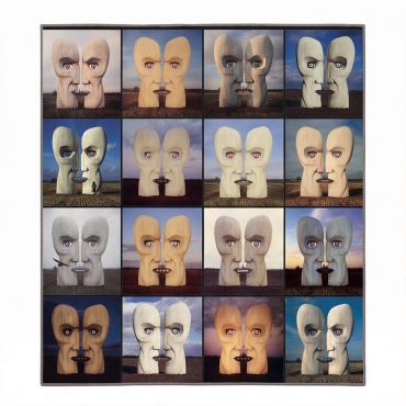 Pink Floyd Rug - The Division Bell Collage