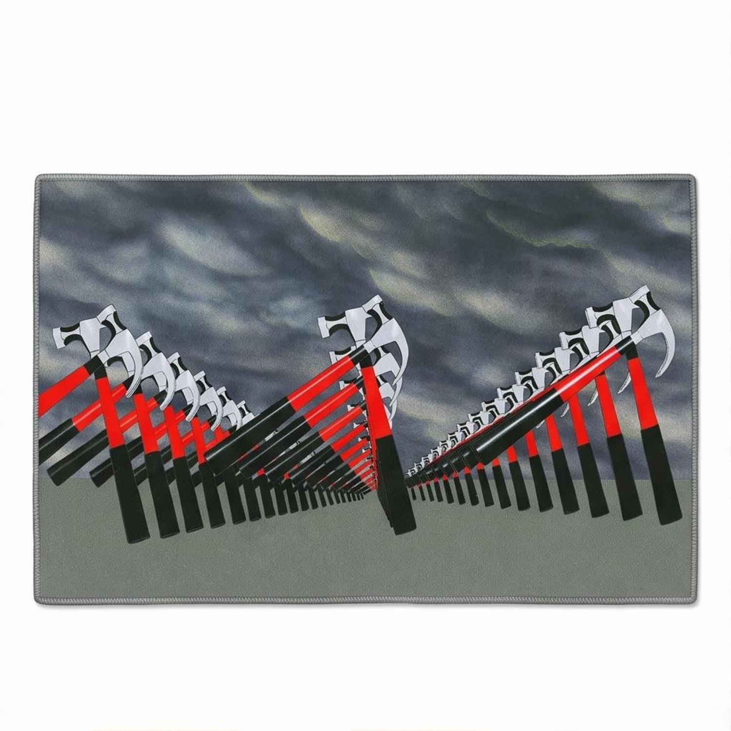 Pink Floyd Rug - The Marching Hammers The Wall Pink Floyd Rug - The Marching Hammers The Wall