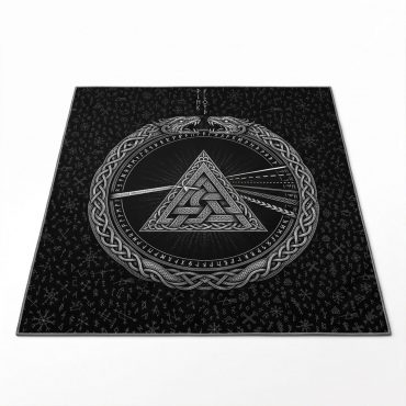 Pink Floyd Rug - Viking Valknut Dark Side Of The Moon Pink Floyd Rug - Viking Valknut Dark Side Of The Moon
